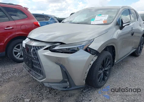 2025 Lexus Nx 350 Premium из США, поврежденный, VIN 2T2GGCEZ4SC086629